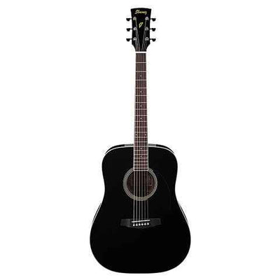 IBANEZ PF15 BK Akustik Gitara - Qara Rəng | Başlanğıc Səviyyə