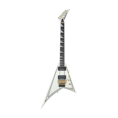 JACKSON Pro Series Rhoa RR3, Ebony Finger, Ivory with Black Pinstripes 