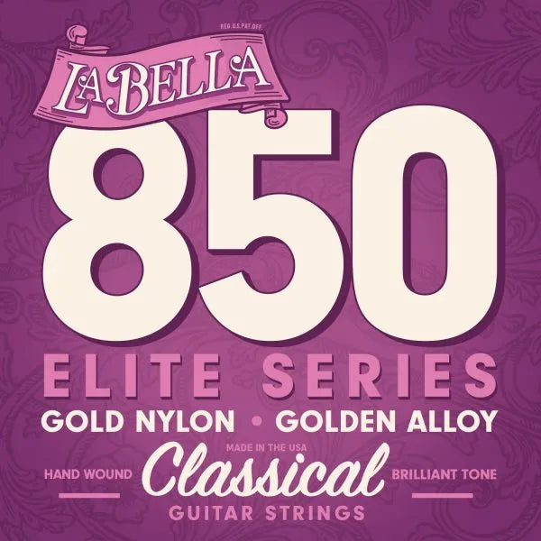 Labella 850 Elite – Gold Nylon, Golden Alloy