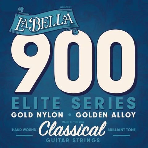 Labella 900 Elite – Gold Nylon, Polished Golden Alloy