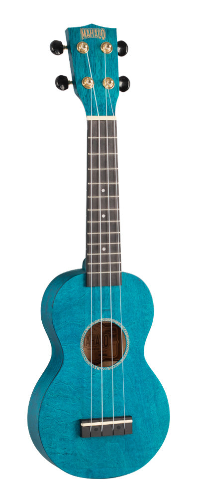 Mahalo Slimline Soprano MS1TBU blue