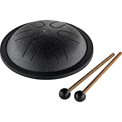 MEINL Sonic Energy MSTD1BK Mini steel tongue drum (C Major, Black)