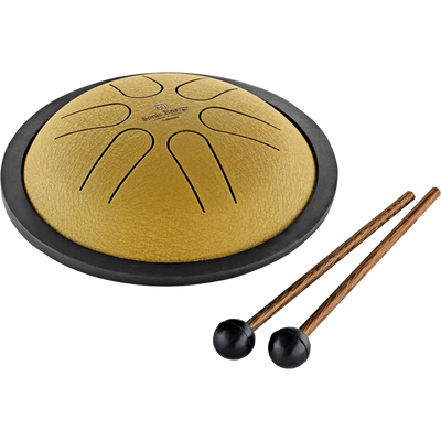 MEINL Sonic Energy MSTD3G Mini steel tongue drum (Gold, B Major)