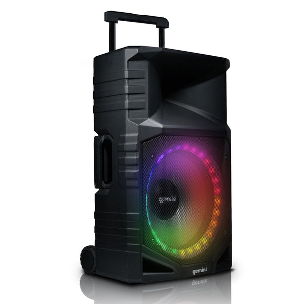 Gemini GXP-T1500 Portable 1500W Bluetooth PA Speaker - Waterproof 15"