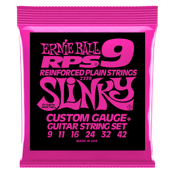 Ernie Ball RPS Super Slinky Electric Guitar Strings, 9-42