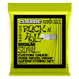 Ernie Ball Slinky Classic Rock n Roll Pure Nickel Wrap Electric Guitar Strings