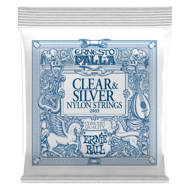 Ernie ball Ernesto Palla Nylon Classical Guitar Strings - Clear & Silver - Royal | Musiqi Alətləri mağazası