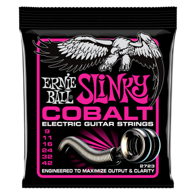 Ernie Ball Cobalt Slinky Electric Guitar Strings P02723