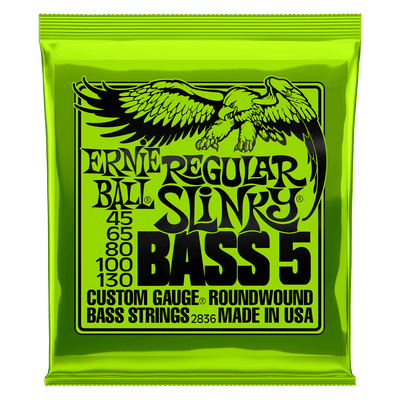 Ernie Ball - Slinky Nickel Wound Electric Bass 5 & 6 Strings | Ernie Ball