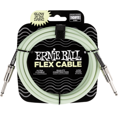 Ernie Ball P06436 10' Instrument Cable, Straight/Straight