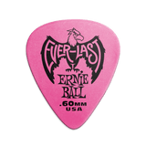 Медиаторы Ernie Ball Everlast для гитары, розовые, .60 мм, 12 шт. (P09179)