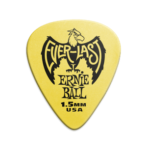 Everlast Picks | Ernie Ball Yellow