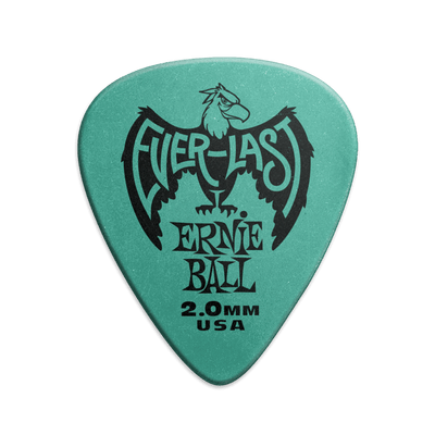 Everlast Picks | Ernie Ball Everlast Picks 2.0MM TEAL EVERLAST PICKS 12-PACK