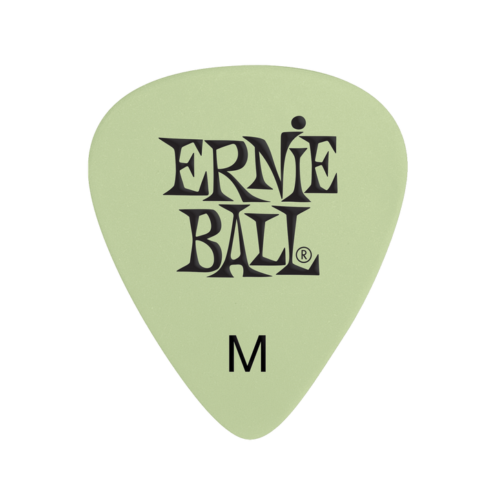 Ernie Ball P09225 Super Glow Cellulose Medium Picks, Bag of 12 - Royal | Musiqi Alətləri mağazası