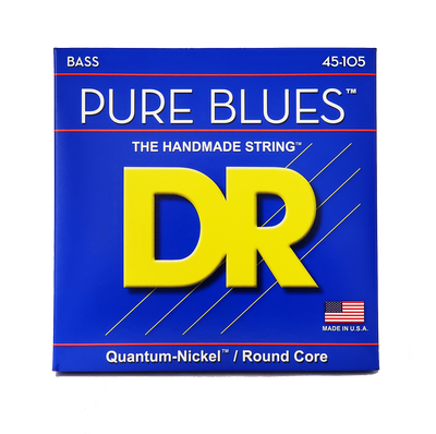 DR Pure Blues Quantum-Nickel Electric Bass Strings Long Scale Set - 4- – Fret Nation