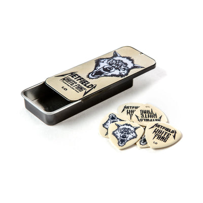 Dunlop HETFIELD'S WHITE FANG PICK TIN 1.00MM PH122T100