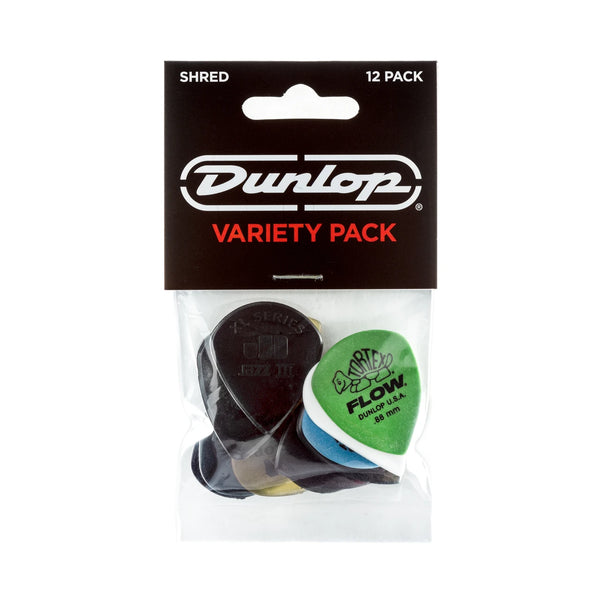 Dunlop SHRED PICK VARIETY PACK - 12 PACK PVP118