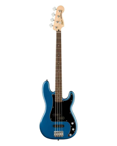SQUIER Affinity Series Precision Bass PJ, Laurel Fing, Black Pickg, Lake Placid Blue 