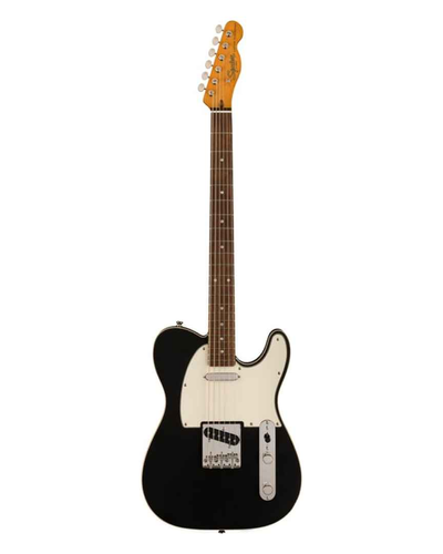 SQUIER Classic Vibe Baritone Custom Tele, Laurel Fing, Parchment Pickg, Black