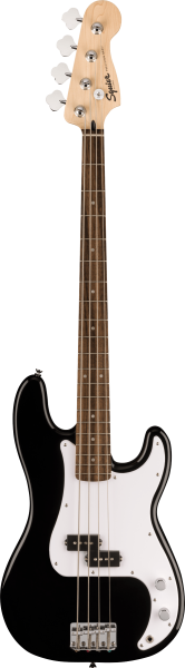 SQUIER Sonic Precision Bass, Laurel Fing, White Pickg, Black