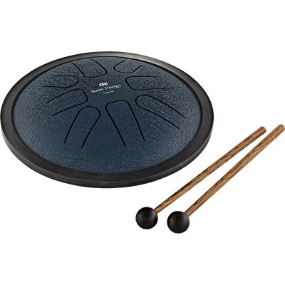 MEINL Sonic Energy SSTD2NB Small steel tongue drum (G Minor, Navy Blue)