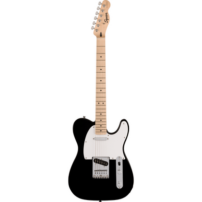SQUIER DEBUT Tele, Laurel Fingerboard, White Pickguard, Black - Royal | Musiqi Alətləri mağazası