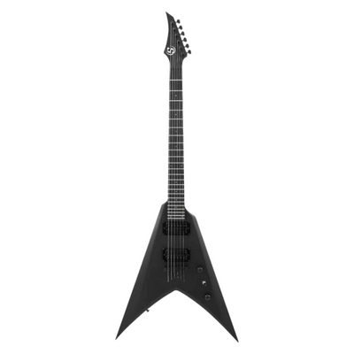 S by Solar VB4.6C (w/ Gigbag) El. Guitar (Carbon Black) Type V Body shape