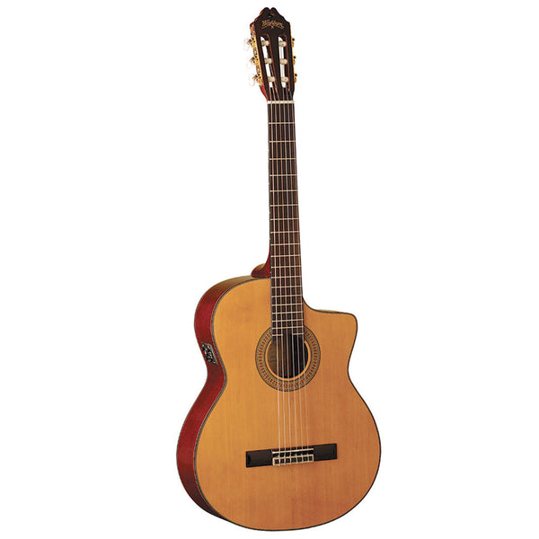 Washburn C64SCE Acoustic-Electric Classical Guitar - Royal | Musiqi Alətləri mağazası