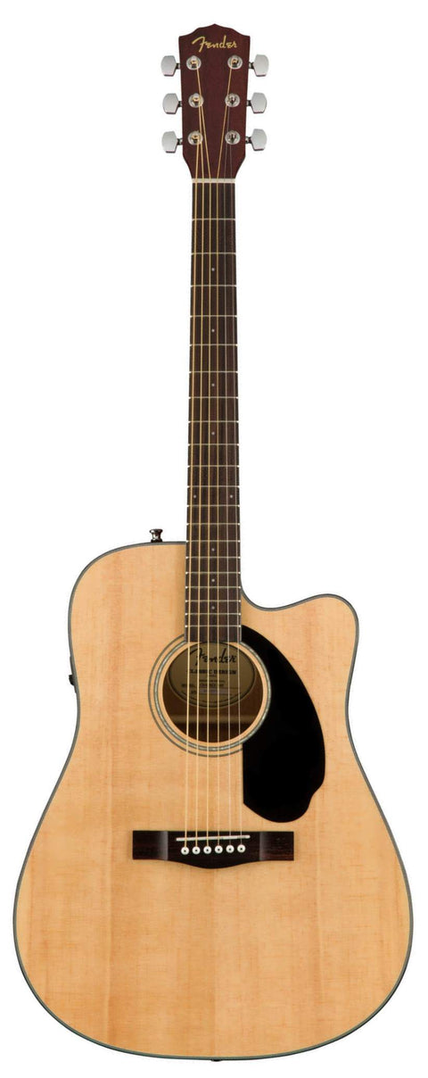 FENDER CD-60SCE Dreadnought, Walnut Fing, Natural