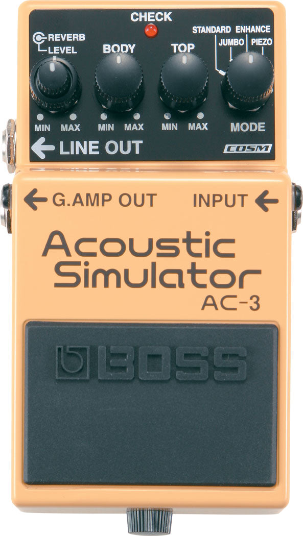 Boss AC-3 Acoustic Simulator - Royal | Musiqi Alətləri mağazası
