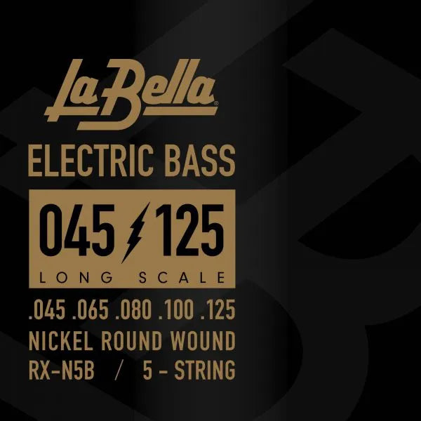 Labella RX-N5B Rx Nickel, 45-65-80-100-125 - Royal | Musiqi Alətləri mağazası