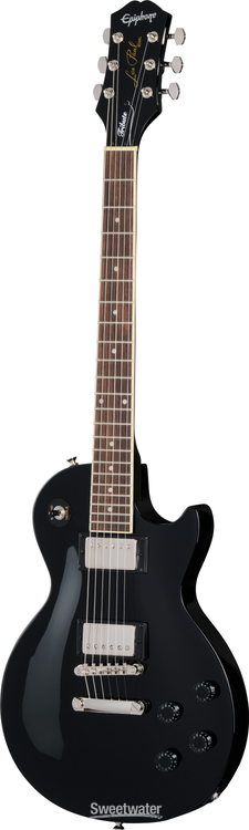 Epiphone Les Paul Tribute Electric Guitar - Ebony E1LPOEBNH1