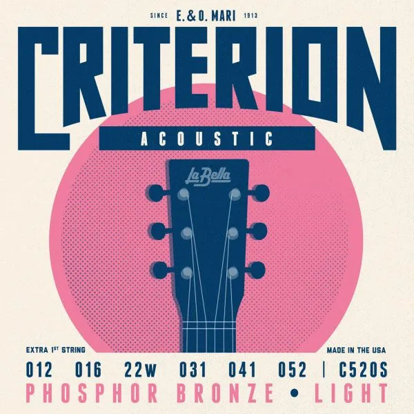 Criterion™ C520S Phosphor Bronze – Light 12-52 - Royal | Musiqi Alətləri mağazası