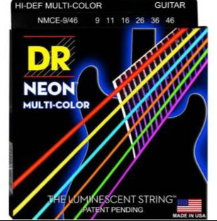 Dr Strings NMCE-9/46 MULTI COLOR ELECTRIC 9-46 LITE N HEAVY
