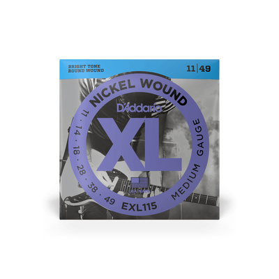 Струны для электрогитары Daddario EXL115 Medium