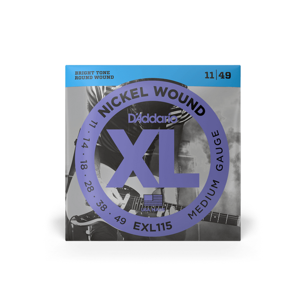 Daddario EXL115 Medium Electric Guitar Strings - Royal | Musiqi Alətləri mağazası