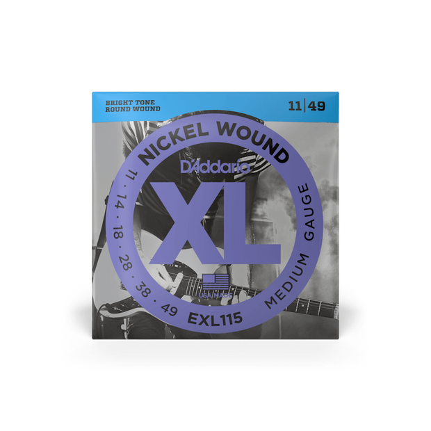 Daddario EXL115 Medium Electric Guitar Strings