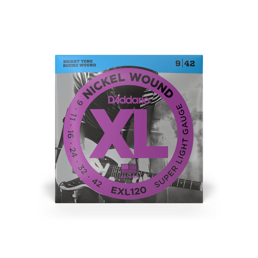 Daddario EXL120 Super Light Electric Guitar Strings - Royal | Musiqi Alətləri mağazası