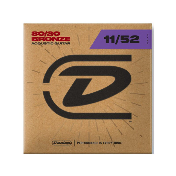 Dunlop DAB1152 Acoustic 80/20 Light 011/052 - Royal | Musiqi Alətləri mağazası
