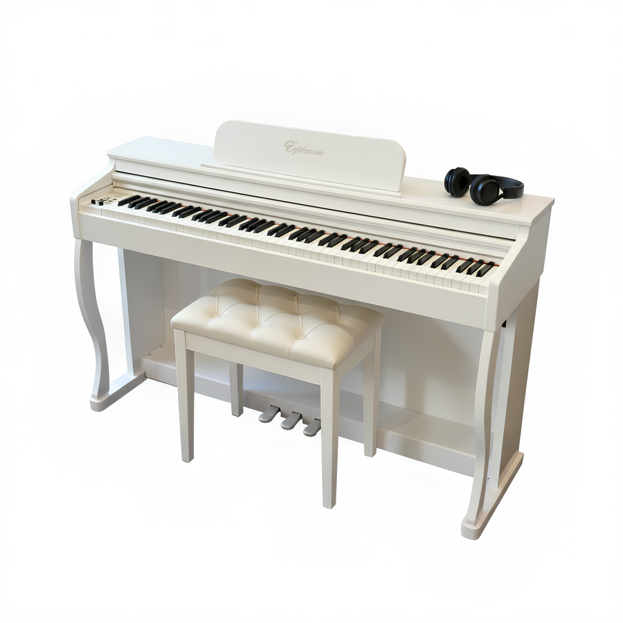 Euphonia SY-8801 Ağ mat - Royal | Musiqi Alətləri mağazası