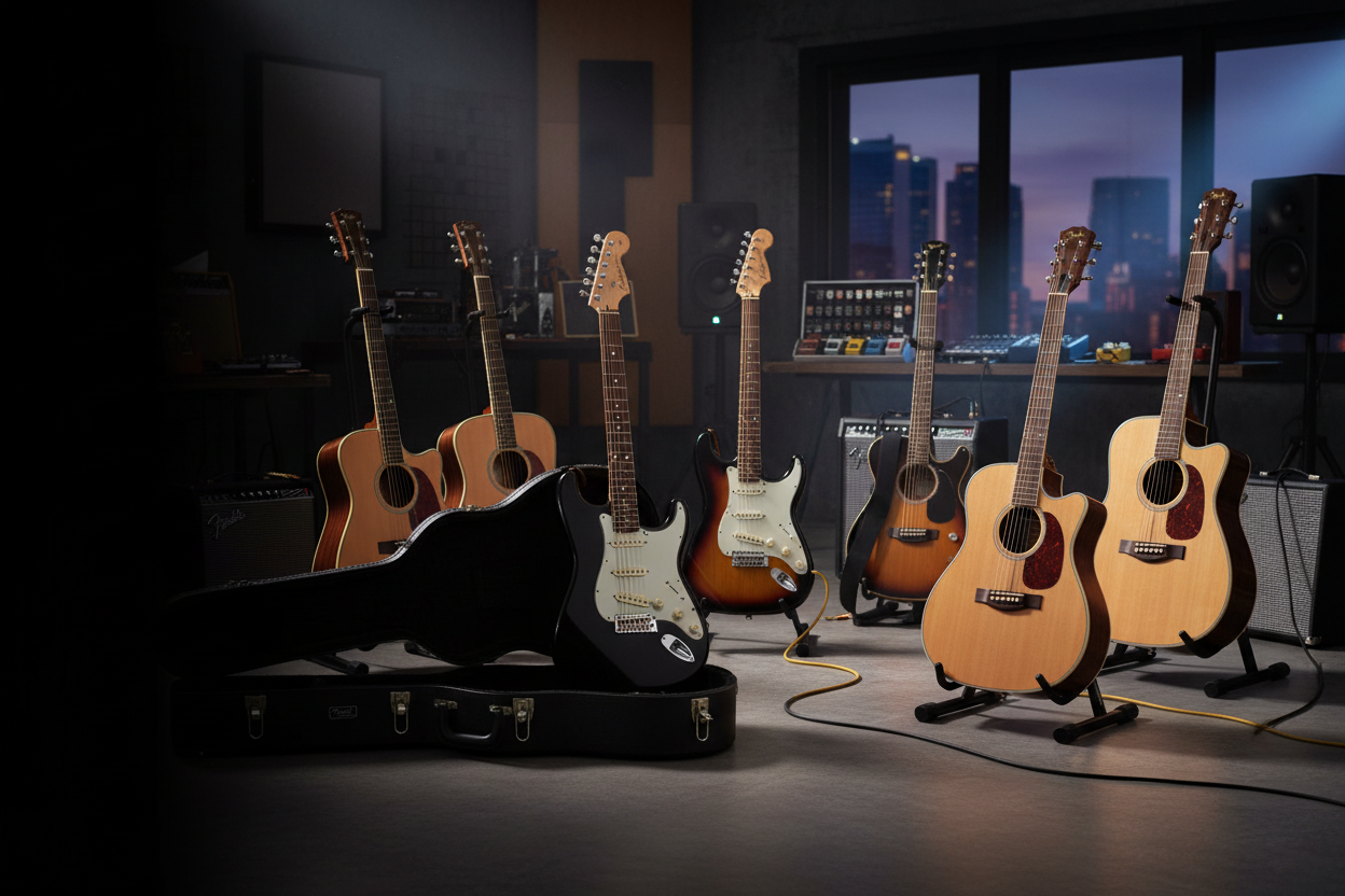 Fender Kataloq Banneri