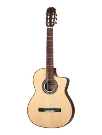 Martinez GS Rose elektro-klassik gitara — ön görünüş