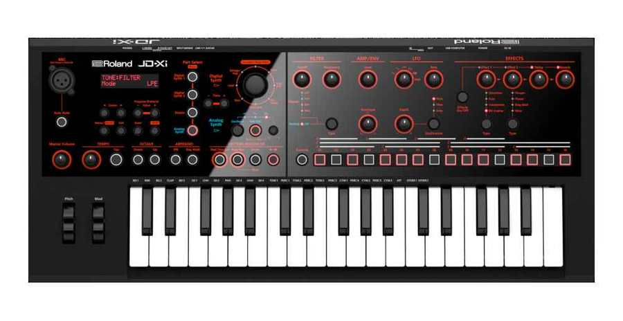 Roland JD-Xi Interactive Analog/Digital Crossover Synthesizer - piano satışı
