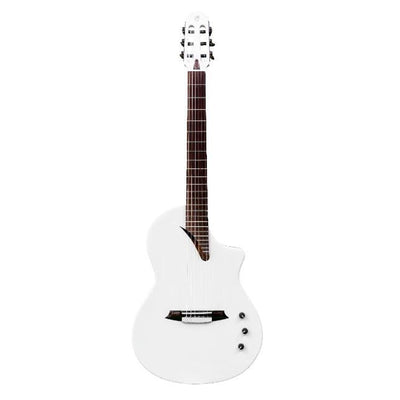 Martinez Hispania White GT Elektro-klassik gitara