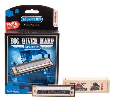 Hohner M590016X Big River Harp Key C