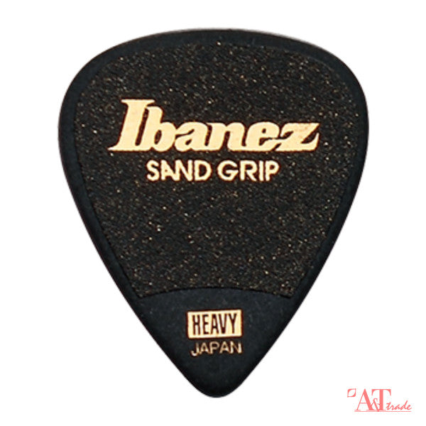 IBANEZ PICK PA14HSG-BK SAND GRIP 1.0mm (50pcs set)