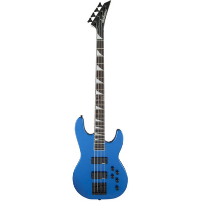 JACKSON JS Series Concert Bass JS3, Amaranth Finger, Metallic Blue