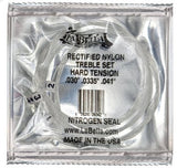 La Bella RN-H Rectified Nylon HT Струны для классической гитары, комплект высоких струн
