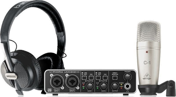 Behringer U-Phoria Studio PRO USB Audio Interface - Royal | Musiqi Alətləri mağazası