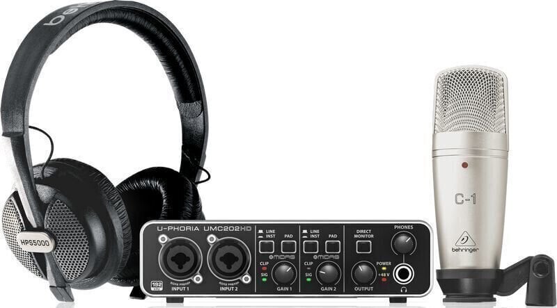 Behringer U-Phoria Studio PRO USB Audio Interface - Royal | Musiqi Alətləri mağazası
